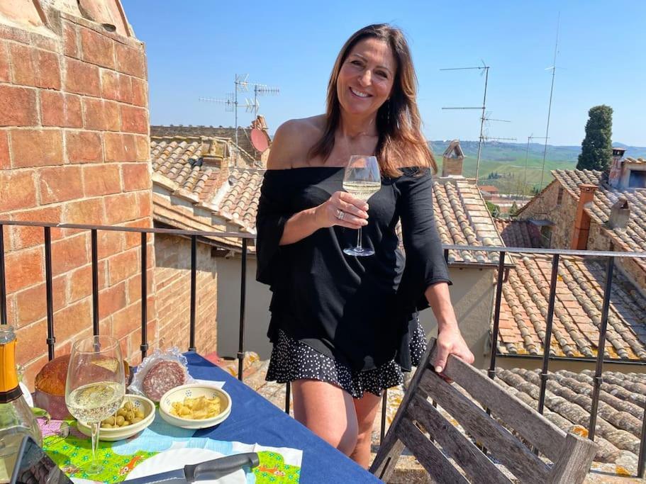 Brunhouse Villa San Quirico dʼOrcia Dış mekan fotoğraf